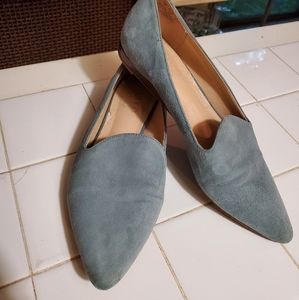 Franco Sarto Dusty Blue Suede Size 8